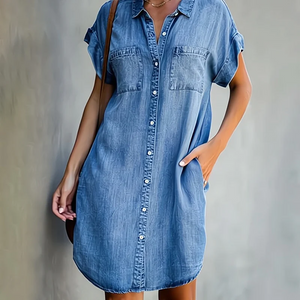 DAPHNE | DENIM DRESS