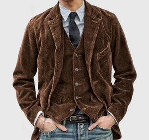 ALFRED™ | CORDUROY BLAZER AND VEST SET