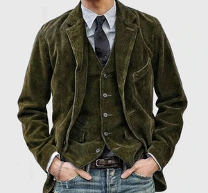 ALFRED™ | CORDUROY BLAZER AND VEST SET