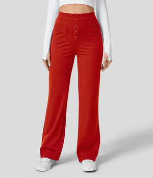 Aubrey™ | Elastic trousers with high waist | 1+1 FREE